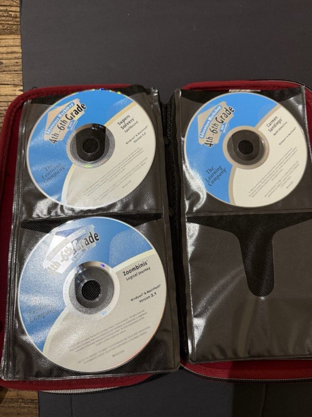 Adventure Workshop 4th-6th Grade (PC, 2002) Lot Of 3 - Disc Only
